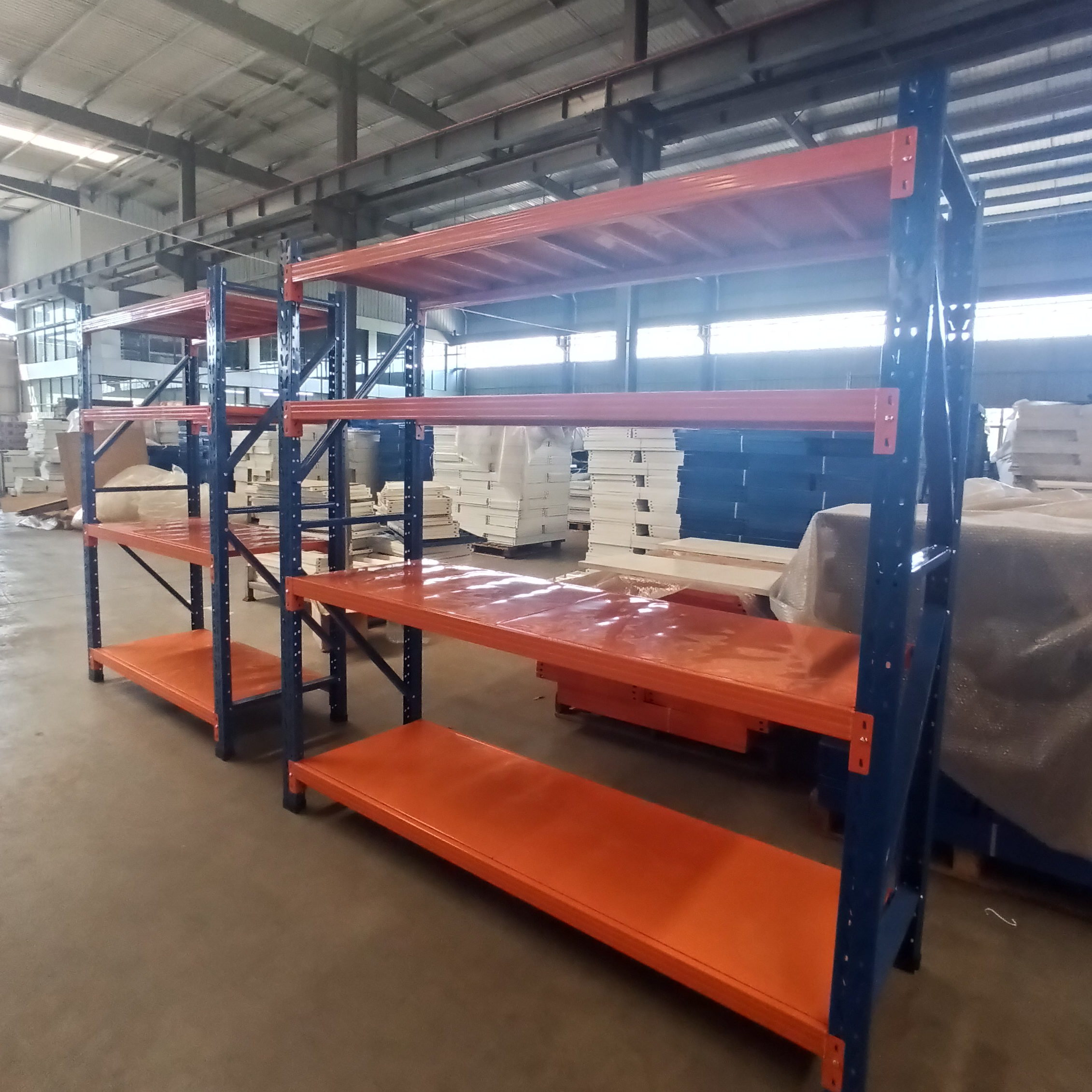 Black 2000*600*2000mm Steel Rack Longspan Resk 